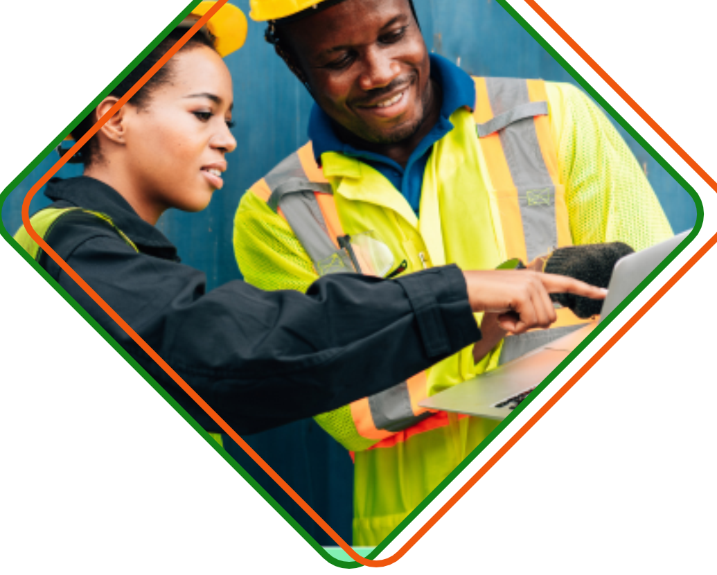 Safety professionals at work